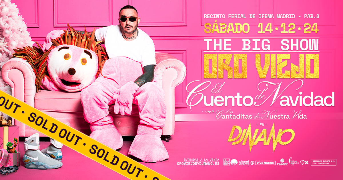 Oro Viejo by DJ Nano regresa a Madrid este sábado, 14 de diciembre, con “Las cantaditas de nuestra vida”.